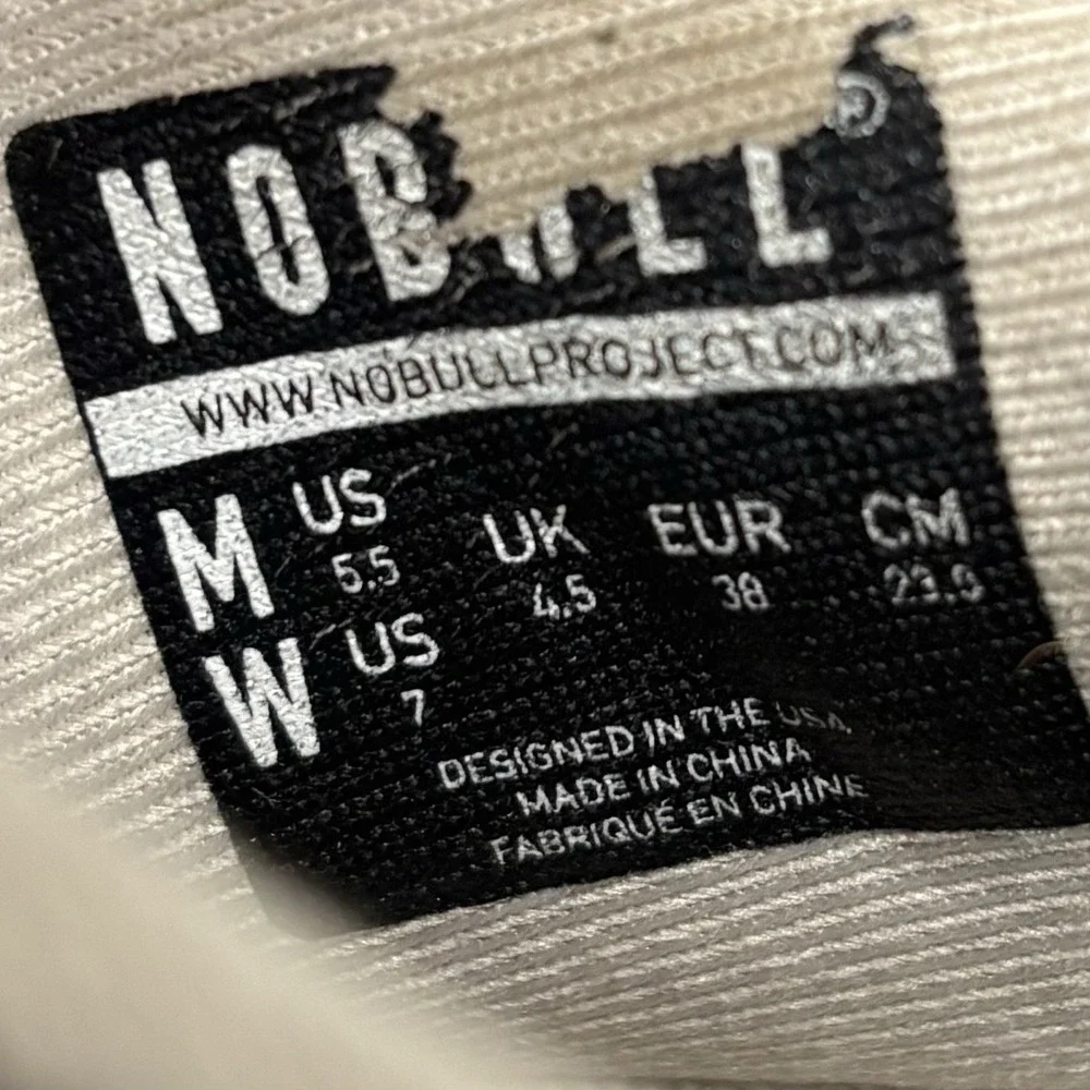 Nobull Superfabric‎ Trainers Women's 7 Men's 5.5 Gym Workout Shoes Gray Sneakers